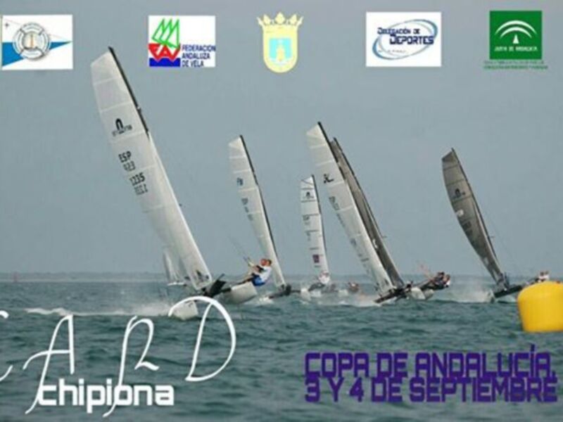 Chipiona acoge este fin de semana el Campeonato de Andalucía de clase Catamarán