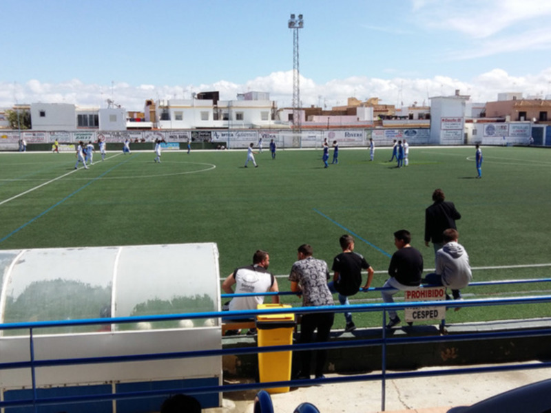 Un doblete de Cristian Jiménez da el triunfo al Algeciras B  frente al Chipiona CF.