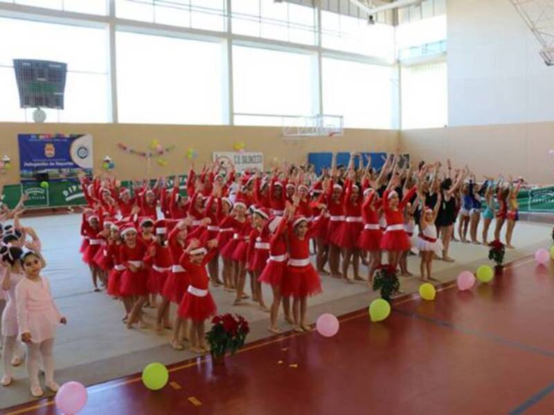 Exhibición de Gimnasia Rítmica y Ballet de las Escuelas Deportivas Municipales de Alcalá del Río.