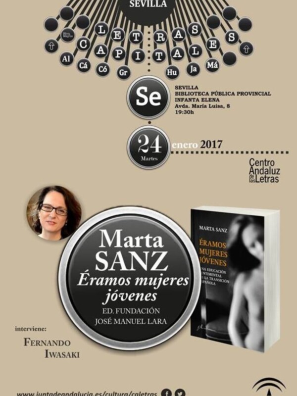 Marta Sanz visita diversas ciudades andaluzas para presentar su último libro, ‘Éramos mujeres jóvenes.