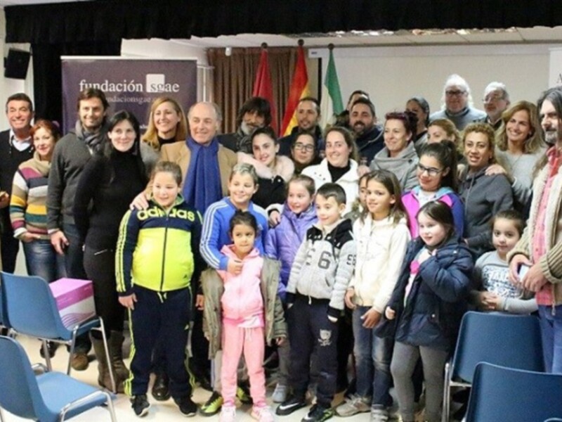 Fundación SGAE y Fundación Alalá inauguran el Taller Pequeños Autores con niños del Polígono Sur que serán escritores, compositores y coreógrafos de s