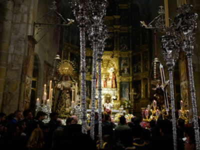 Recuerdo de la Funsión de las Hermandades de las Tres Caídas y  de la Esperanza de Triana.