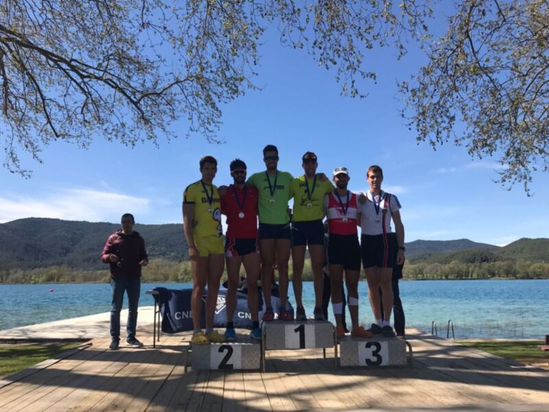 Andalucía se hace notar en el Open de Primavera de remo