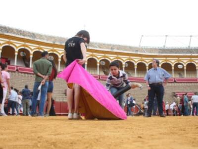 El número de participantes superó las 3.000 personas del año pasado. Los aficionados llenaron el ruedo de la plaza de toros en esta iniciativa de la E