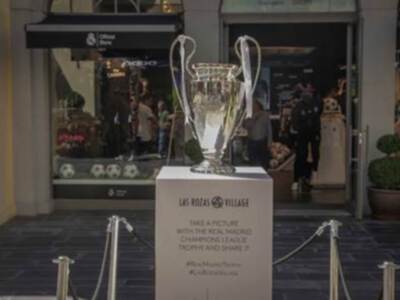 La Copa de la Champions League llega a las Rozas Village