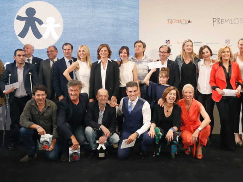 Cayetana Guillén Cuervo, Hugo Silva y Javier Cárdenas, reconocidos por la Fundación Inocente, Inocente