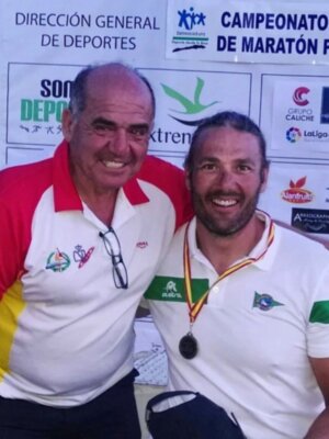 Triple medalla para el Náutico Sevilla en los Campeonatos de España de maratón de piragüismo