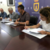 Firmado el nuevo contrato para la recogida y transporte de basura entre el Ayuntamiento de Chipiona y UTE FCC-Althenia