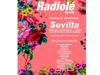 El Parque Amate por sevillanas, organizado por Radio Ole Andalucia