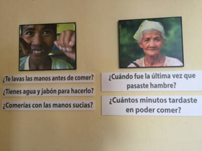 Exposición fotográfica de Alejandro Campos España en el Colegio Santa Ana