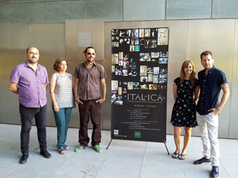 Laguilda Obscénica "va más allá de los límites " en el expectáculo que estrenará el Festival Internacional de Danza de Itálica