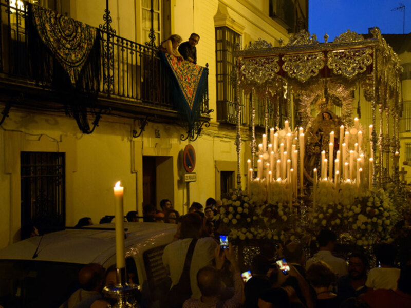 Procesión de la Virgen del Carmen de la Parroquia de Santas Catalina.