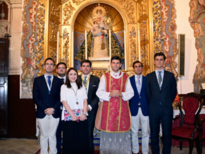 Nueva junta de Gobierno de la Virgen del Mar.