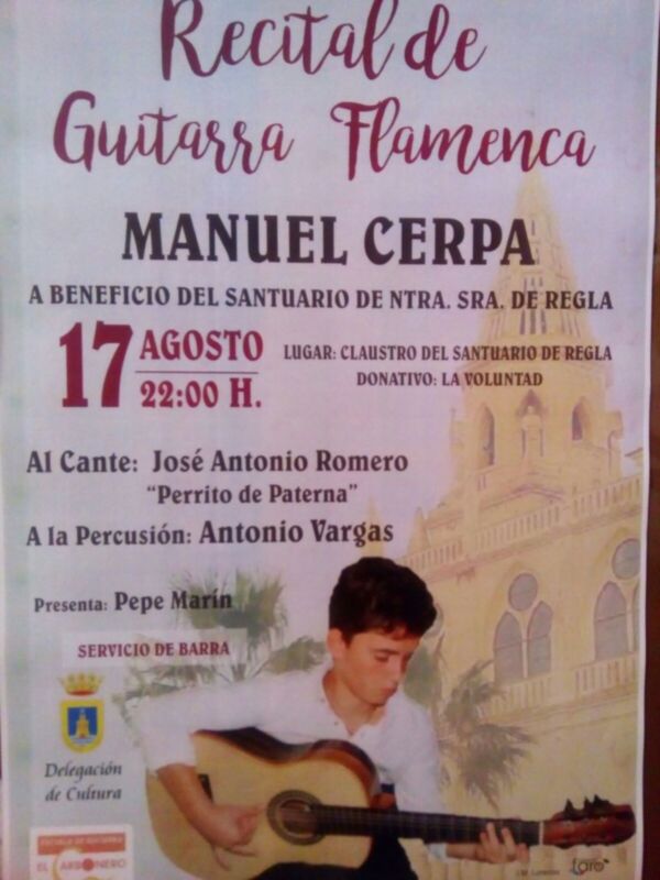 El joven guitarrista Manuel Cerpa ofrece mañana un concierto que recauda fondos para reparar el presbiterio del Santuario de Regla