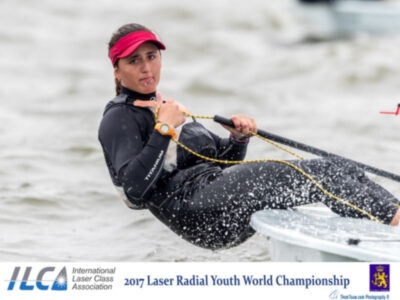 Ana Moncada, subcampeona del mundo juvenil de Láser Radial