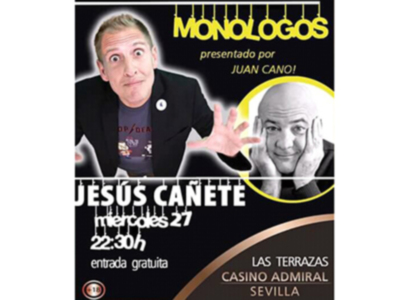 Nueva actuación de Jesús Cañete en "Las Terrazas" del Casino ADMIRAL