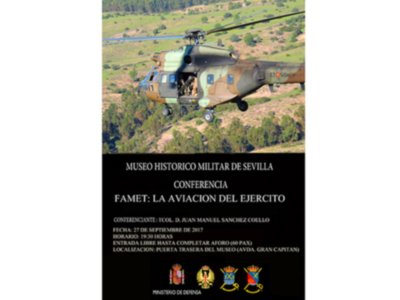 Conferencia: FAMET: La Aviación del Ejército