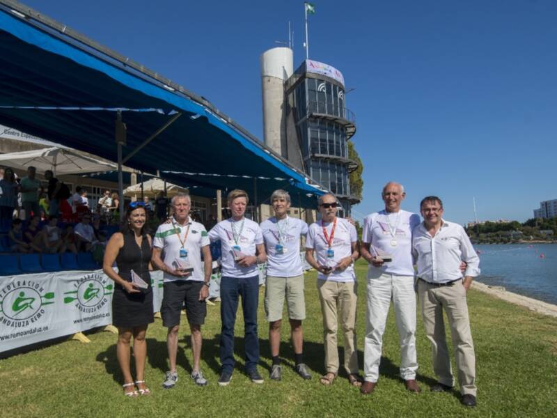Finaliza con éxito la 1st Sevilla International Rowing Masters Regatta