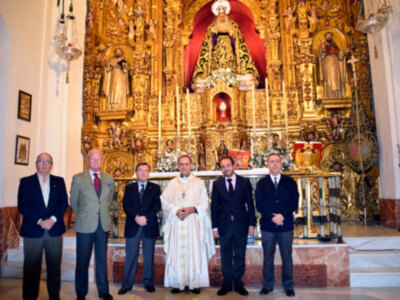 La Real Liga Naval Española y la Cámara de Mareantes, celebraron la misa de los difuntos en la Esperanza de Triana por el Obispo Arrieta Ochoa.