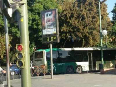 Temperaturas primaverales en Sevilla