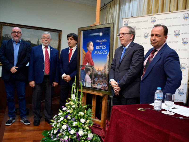 La Cabalgata de Reyes Magos de Sevilla ya tiene su cartel del 2018.