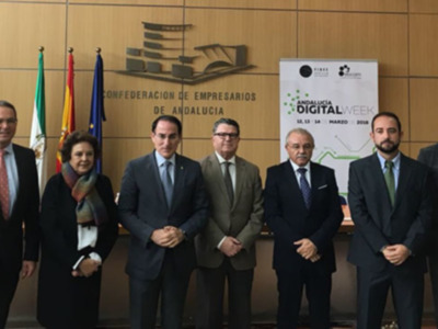 Fernando Rodríguez del Estal, ha presentado el evento anual de la Economía Digital Andaluza que se celebrará en FIBES los días 12, 13 y 14 de marzo