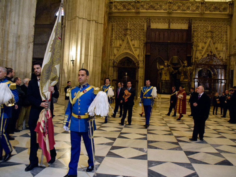 La Catedral Hispalense recordó la Historia de San Fernando.