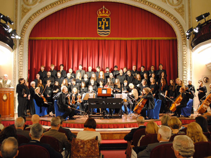 La “Cátedra General Castaños” organiza el Concierto de Otoño de 2017 en el Cuartel General de La Fuerza Terrestre.