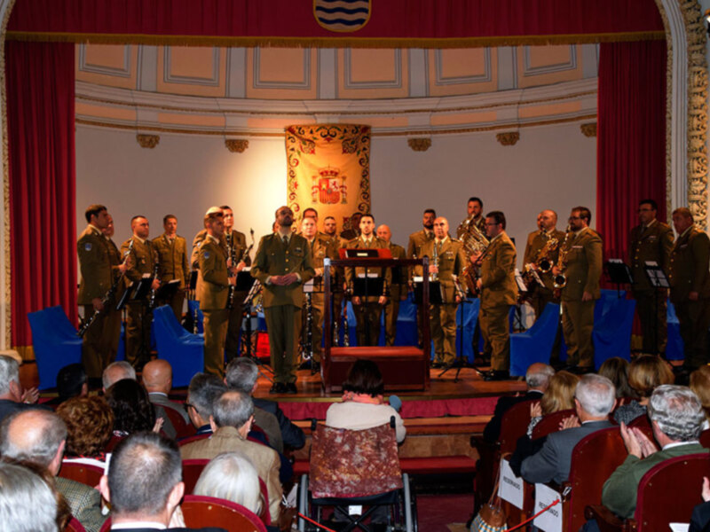 En el Cuartel General de las  Fuerzas Terrestres, se celebró el concierto de Otoño.