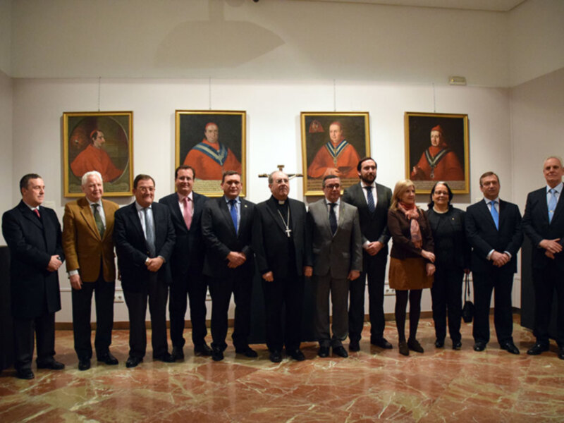 La Hermandad de los Negritos expone los  enseres del 625 Aniversario de la Hermandad en el Círculo Mercantil de SEVILLA.