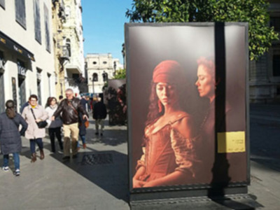 Exposición al aire libre sobre La Peste