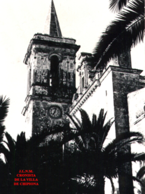 La torre de la Parroquia de Nuestra Sra. de la O de Chipiona