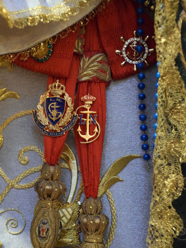 La RLNE celebró un acto de hermanamiento con la Filial Hermandad de la Virgen del Mar de Sevilla patrona de Almería.