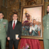 El pintor Antonio Montiel homenajea a la Legión en el cartel de la Semana Santa de Antequera 2018