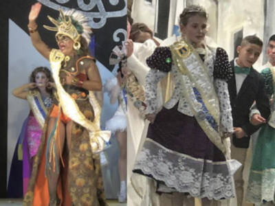 María Jurado y María Ruiz dos Perlas para un carnaval de Chipiona que comienza con tiempo inestable pero muchas ganas