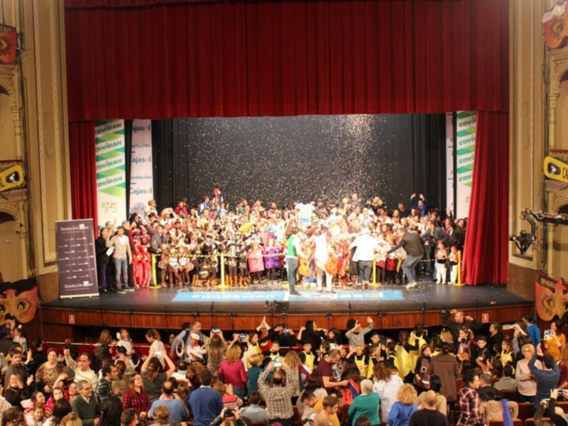 El Gran Teatro Falla acoge el jueves 8 de febrero la gala especial del XI ‘El Carnaval en la Escuela’
