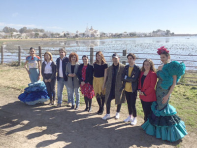 Doñana Dflamenca se consolida como escaparete de la moda rociera