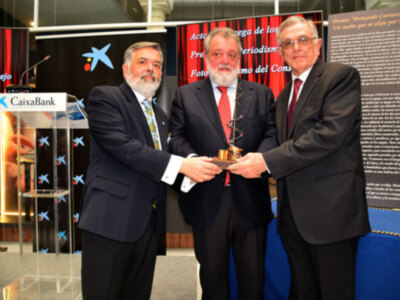 Fernando Salazar-Ángel Bajuelo, premio Foto periodismo Jesús Martín Cartaya