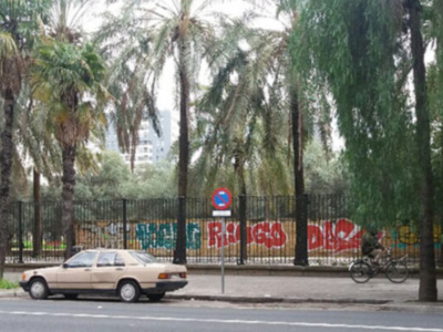 Grafitis en el Conjunto Histórico de la Buhaira