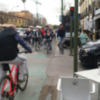 Saturación del tráfico de bicicletas en algunos puntos del carril bici a horas punta