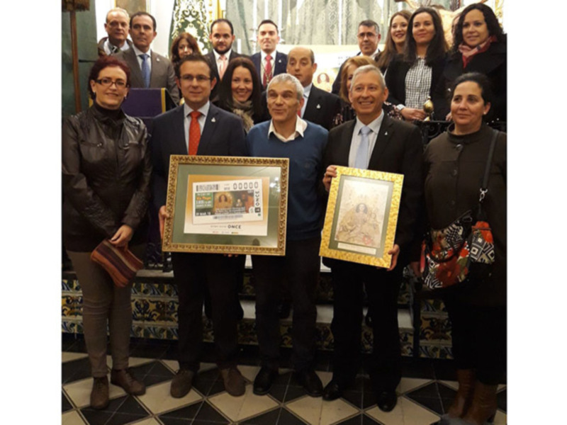 La ONCE celebra el 250 aniversario de la patrona de Carrión de los Céspedes