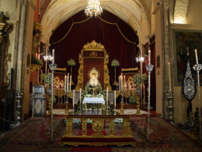 Solemne  Besamanos de Ntra. Sra. de los Dolores en  su Soledad Coronada de Alcalá del Río.