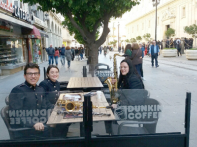 Domingo 8 de abril de 2018 procesión de impedidos de la Hermandad Sacramental del Sagrario.