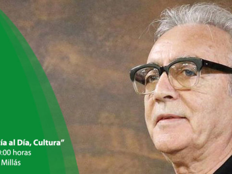 Juan José Millás presenta a Vigorra su nueva novela, "Que nadie duerma"
