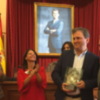 Francisco Gallardo Rodríguez presento con exito de publico y critica su novela 'Áspera seda de la muerte' premio Ciudad de Badajoz