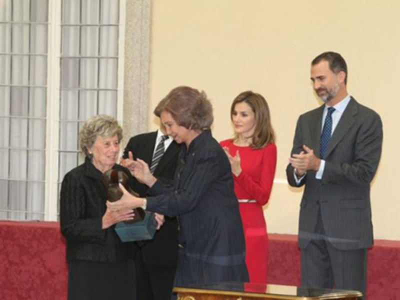 Fallece Emma Villacieros que fue presidenta de la Federación Española de Golf 20 años.