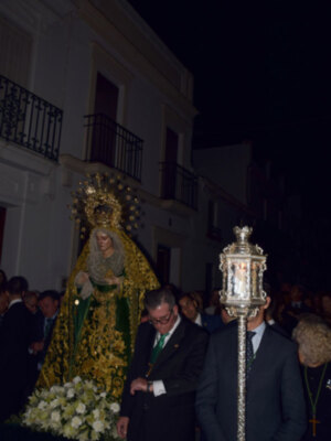 Procesión Solemne de los titulares de Vera-cruz para sus cultos.