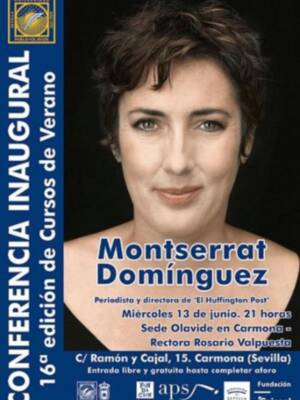 Montserrat Domínguez pronuncia la conferencia inaugural de los Cursos de Verano de la Olavide