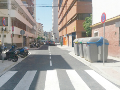 Abierta al tráfico la calle Miño