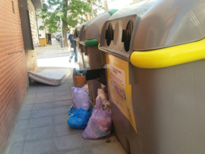 La ubicación de contenedores se debe hacer de forma planificada